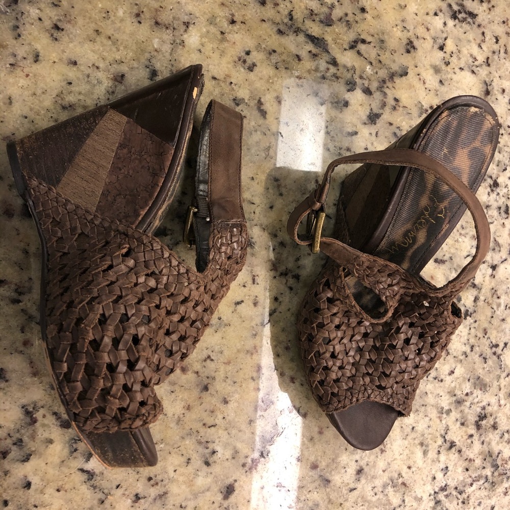 Sam Edelman wedged heels
